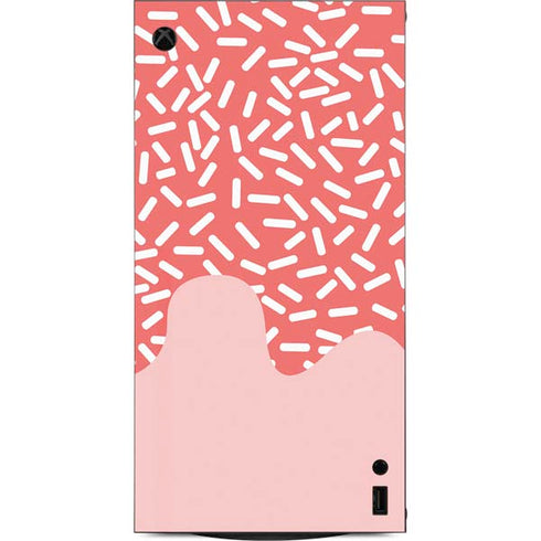Coral Spring Sprinkles XBox Series X Digital Edition Console Skin